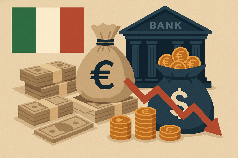 Italy eyes multi-billion windfall from banks to plug budget gap