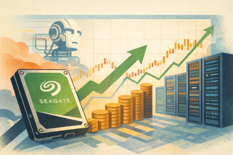 Seagate shares surge after upbeat Q3 forecast, earnings beat, as AI boom fuels data storage demand